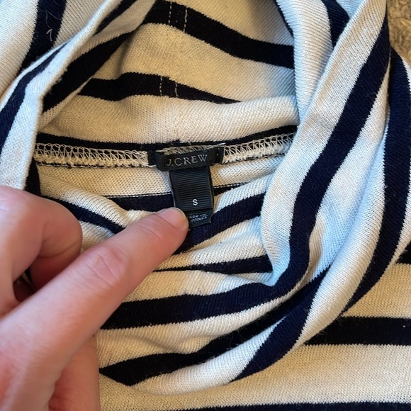J. Crew Striped Turtle Neck - Picture 2 of 3